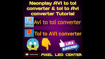 neonplay Avi to tol converter tutorial & tol to avi converter softwear tutorial full tutorial