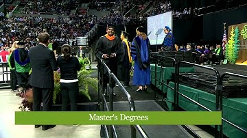 PSU Commencement 2014 - Afternoon Session