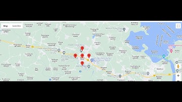 Laravel Google Maps Multiple Markers Example