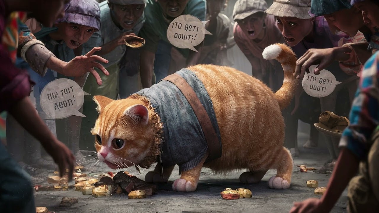 poor cat struggles Video Mewo 