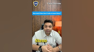 Steno Course Duration #ipssteno #stenographer #shorthand #stenography #sscsteno #governmentjob #ssc