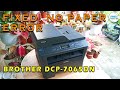 NO PAPER ERROR FIXED! BROTHER DCP-7065DN  (Tagalog)