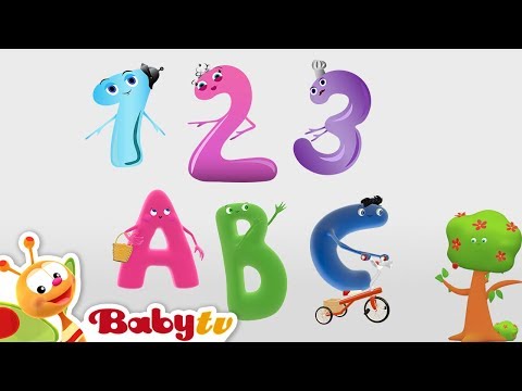 ABC and Numbers Song Collection for Kids 😎 | Nursery Rhymes & Songs for Kids 🎵 | @BabyTV