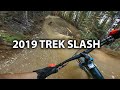 Demo Riding a 2019 Carbon Trek Slash 29er - Whistler Bike Park | Jordan Boostmaster