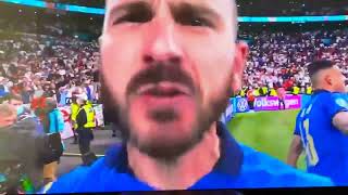 Bonucci “Its Coming Rome” 😂🇮🇹