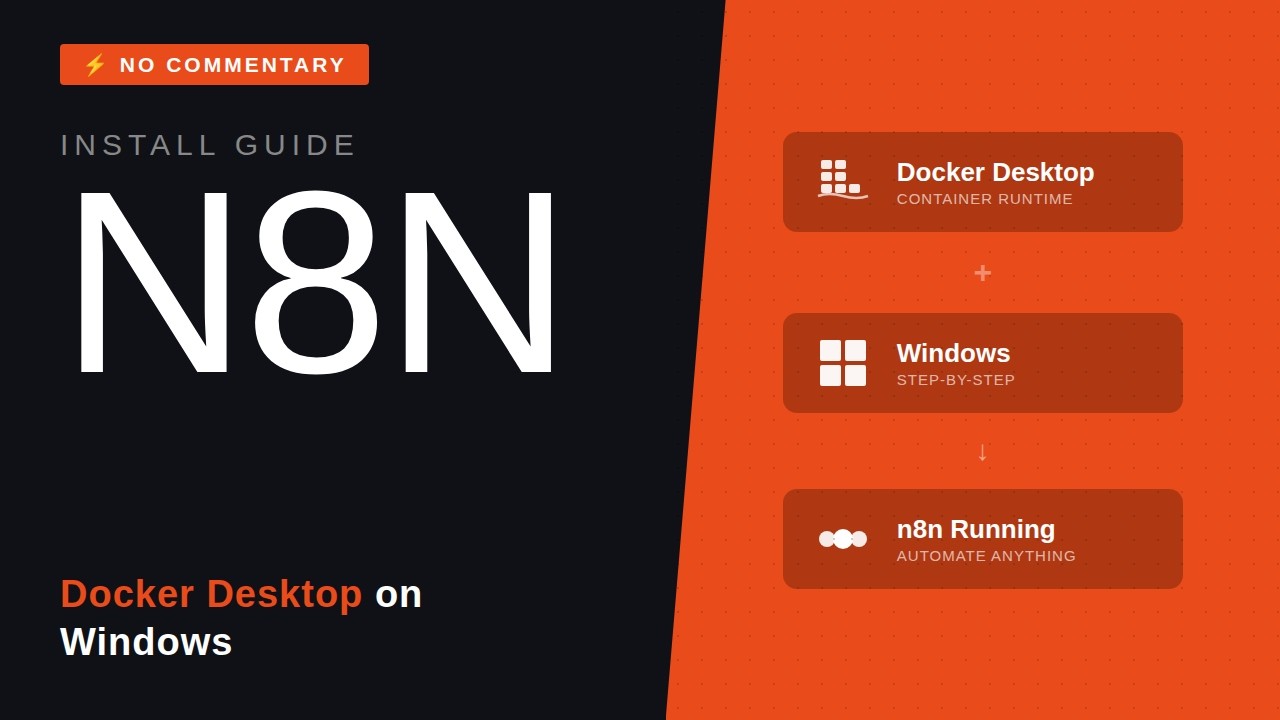 Installing N8N on Docker Desktop for Windows - YouTube