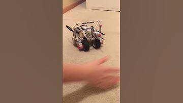 Lego Robot with a touch sensor