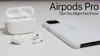 Airpods pro are the best or earbuds that apple has ever made, but
there some tips, tricks, and features you may not know. in this video
i share ...