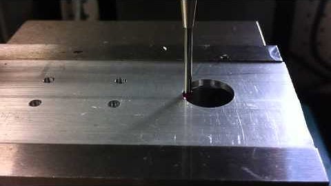 Touch Probe: Finding the center of a hole