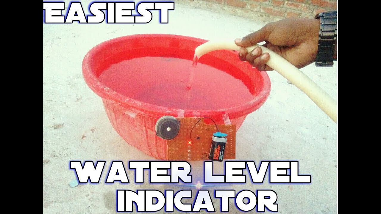 How to make a water level indicator.Easiest. YouTube