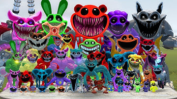 NEW EVOLUTION MECHA TITAN SMILING CRITTERS FAMILY - POPPY PLAYTIME CHAPTER 4 IN GARRY