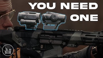 Yes, you need a magnifier on your rifle.