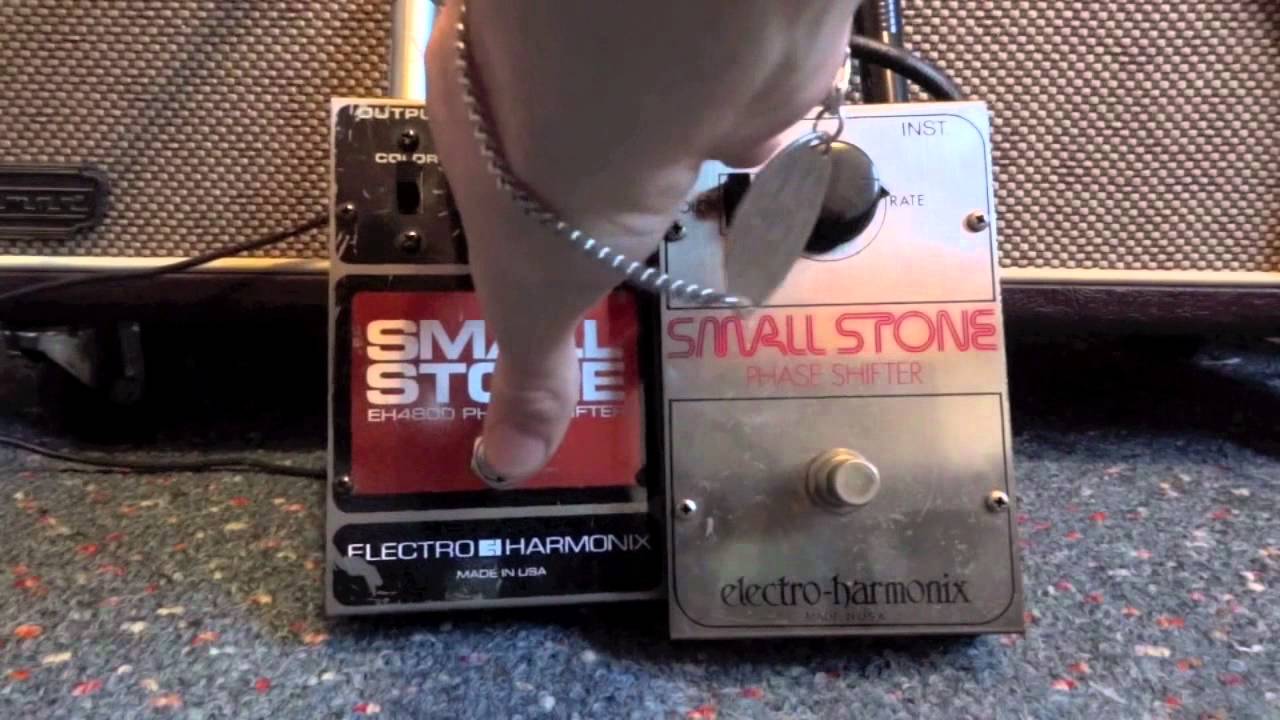 electro harmonix vintage 1975 small stone phaser vs re phase shifter