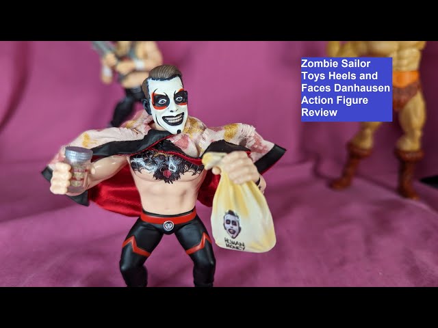 Zombie Sailor Toys Heels and Faces Danhausen Action Figure review  #lovethatdanhausen 