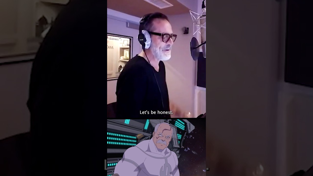 Jeffrey Dean Morgan really is Conquest 😳 #Invincible