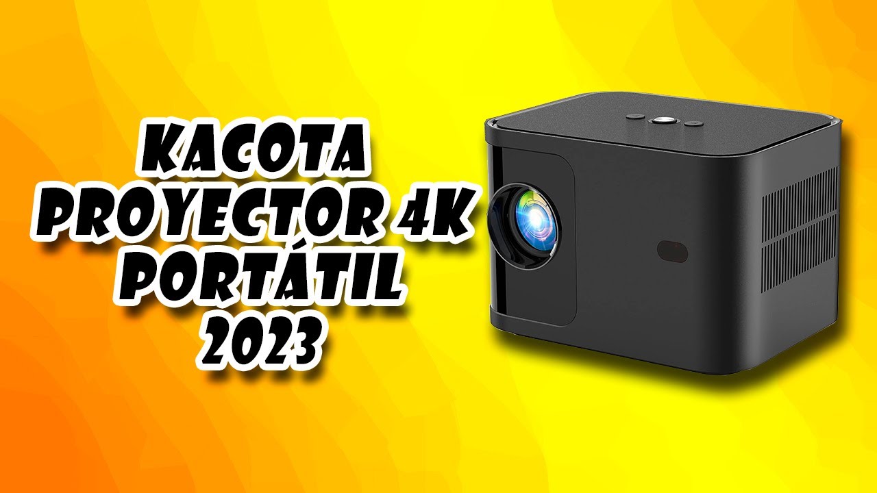 ✓ KACOTA Proyector 4k Portátil 🔥 (2023!!!) 