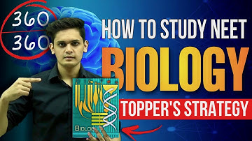 How to Study NEET Biology🔥| Score 360/360 in Biology| Prashant kirad|