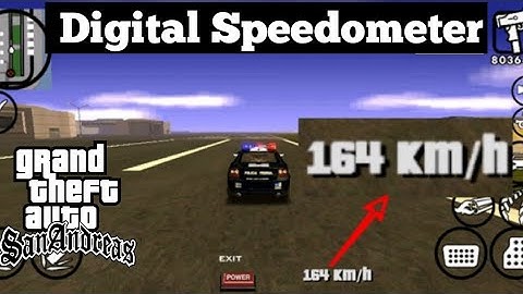 Digital Speedometer || Cj  || Gta Sa || Gta Sa Android