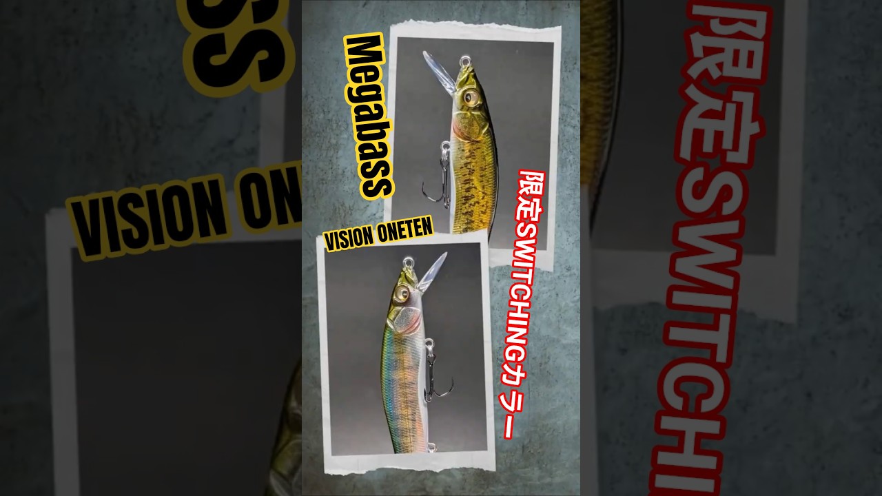 STUNNING 2026 Limited: Megabass Vision 110 