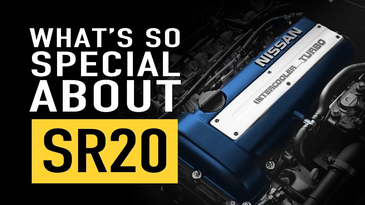 SR Engine] The SR20DET, a 2.0-liter inline 4-cylinder turbo