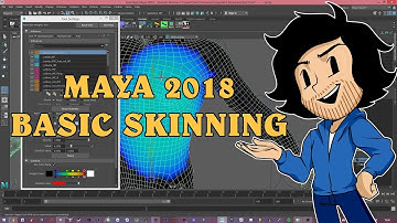Maya: Basic Skinning. (Skin Weight, Adding Joints etc.)