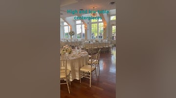 Wedding/event table centerpieces