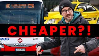 Een taxi nemen is goedkoper dan de bus?! Hoe kan dat?