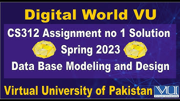 CS312 Assignment No 1 Solution Spring 2023