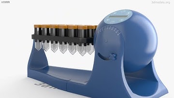 Laboratory Rotisserie Rotator R0T1 3D model by 3DModels.org