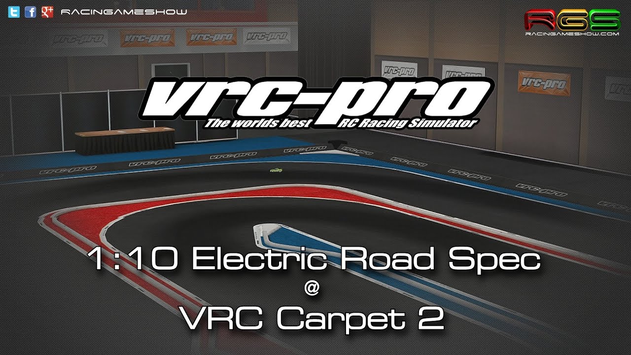 VRCPro 110 Electric Road Spec VRC Carpet 2. YouTube