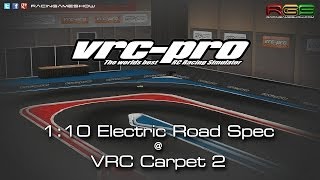 VRC-Pro: 1:10 Electric Road Spec @ VRC Carpet 2. VRC-Pro: 1:10 Electric Road Spec @ VRC Carpet 2.