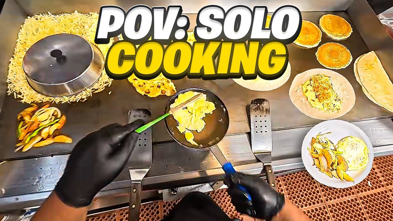 Short Staffed?... I Got This  | SOLO Cooking