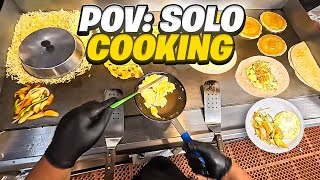 Short Staffed?... I Got This  | SOLO Cooking