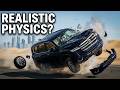 BeamNG Drive - Realistic Vehicle Physics in Desert and City Driving