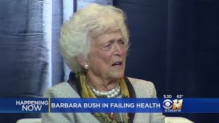 Barbara Bush In Failing Health, Won't Seek Additional Medical Treatment