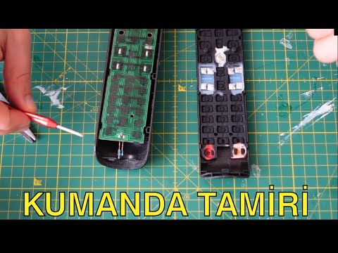 Uzaktan kumandaları atmayın & Tamiri nasıl yapılır & Tuş basma sorunu