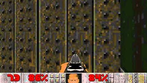 DOSBOX DOOM E2M5 둠 2-5 (General Midi)