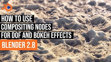 Using compositing nodes in Blender 2.8