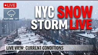   Nyc Snowstorm 2026  Realtime Blizzard View