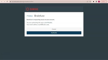 Login to Brainfuse Tutoring with Canvas