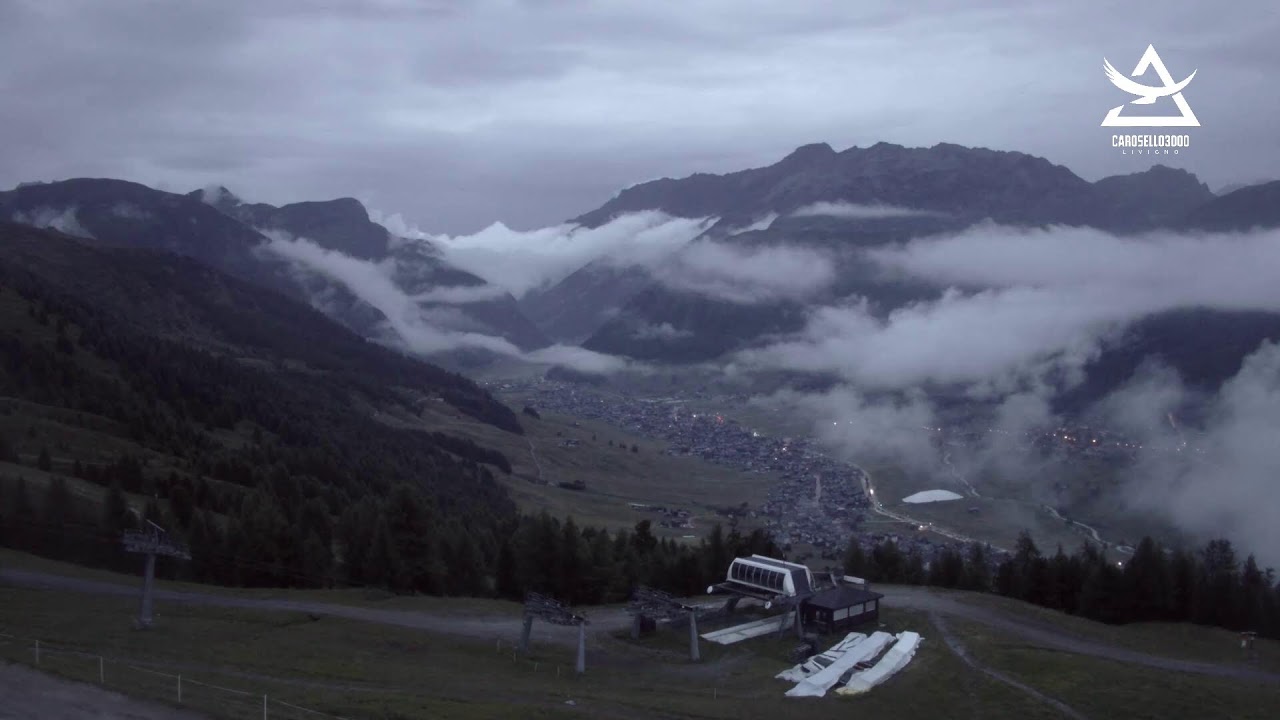 Live webcam di Carosello 3000 - Livigno