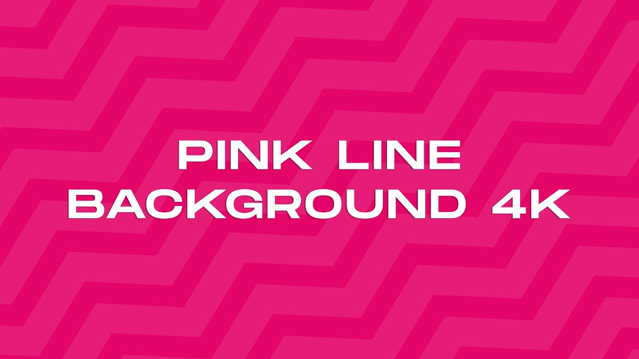 Pink Line Background Animation 4K - YouTube