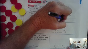 Lesson 1 3 Model Putting Together pages 25-28 First Grade GO Math