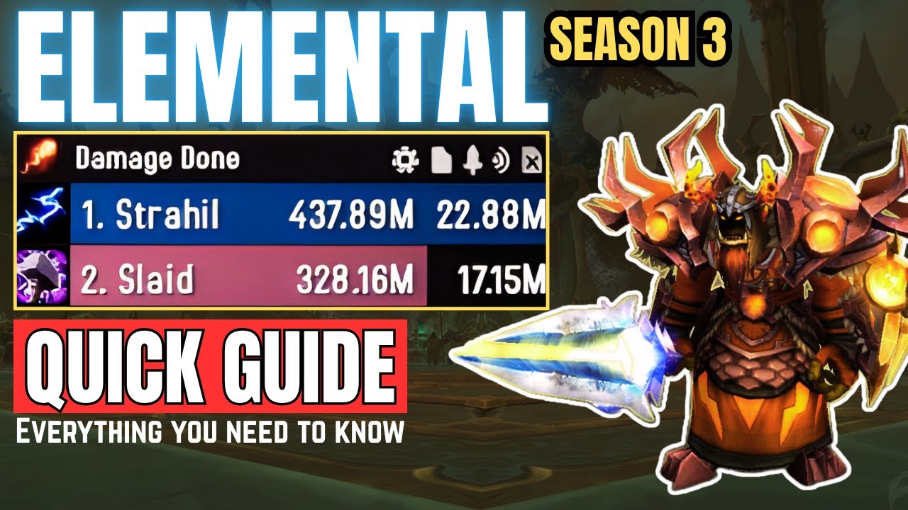 Elemental Shaman Guide for Season 3 – Learn the Most Efficient Build (Patch 11.2 War Within)