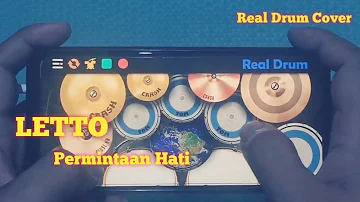 Letto - Permintaan Hati | Real Drum Cover