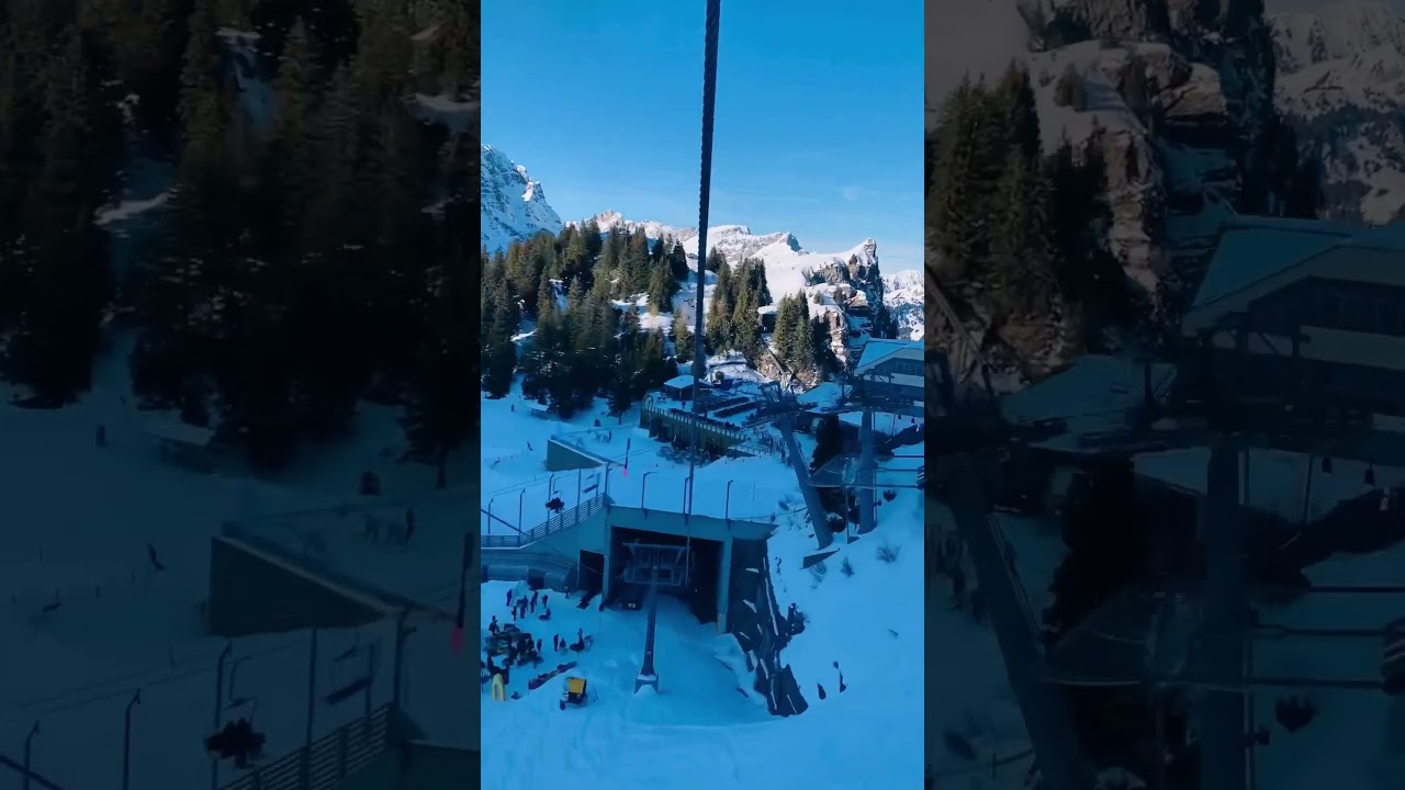 Gondola ride at Mt.Titlis 