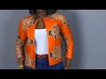 How To Make Slim Jacket/ Cutting And Sewing