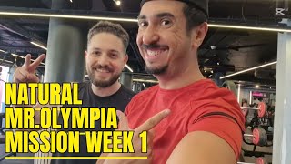 My Biggest Challenge Yet: Natural Mr. Olympia (Week 1)