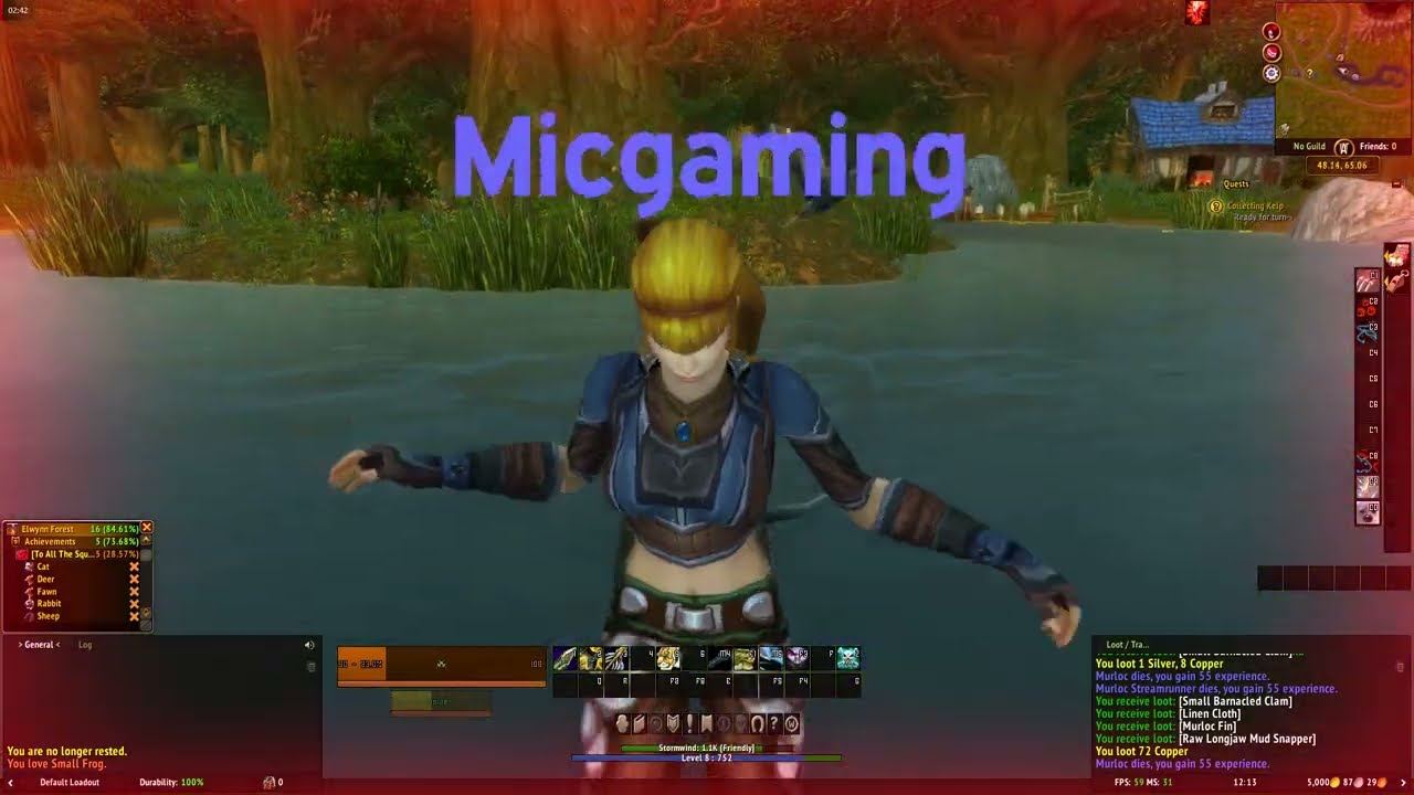 World of Warcraft Collecting Kelp