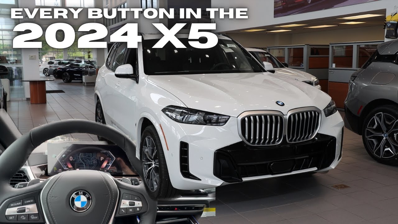 Pressing and Explaining Every Button in the New 2024 BMW X5! (New LCI and  iDrive 8 Controls!) 